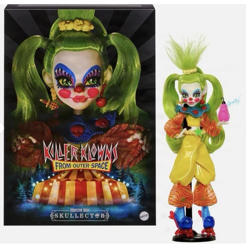 Monster High Skullector Shorty Doll Killer Klowns From Outer Space USA
